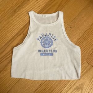 Paradise beach club tank top from garage